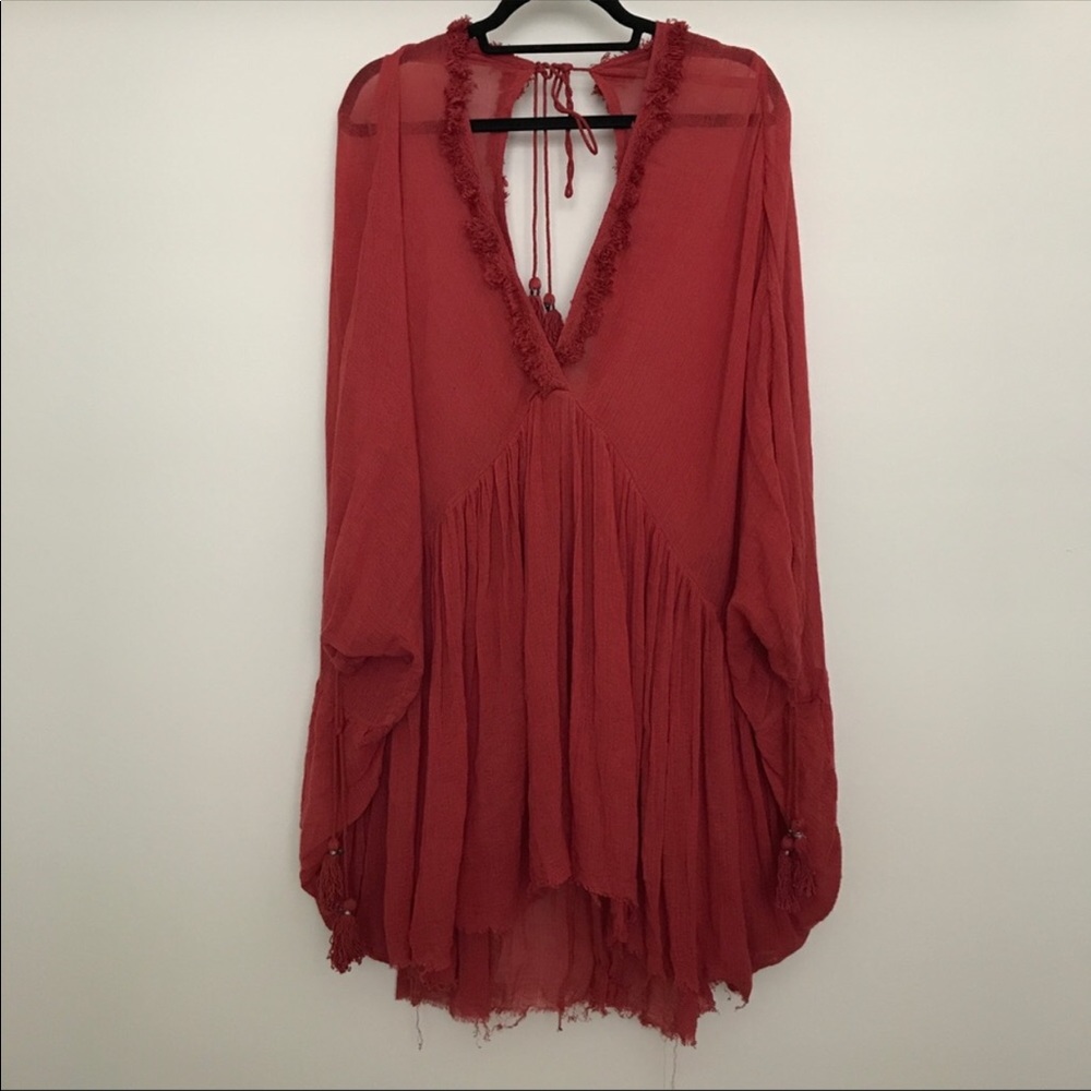 Free people get yer gauze tunic/dress